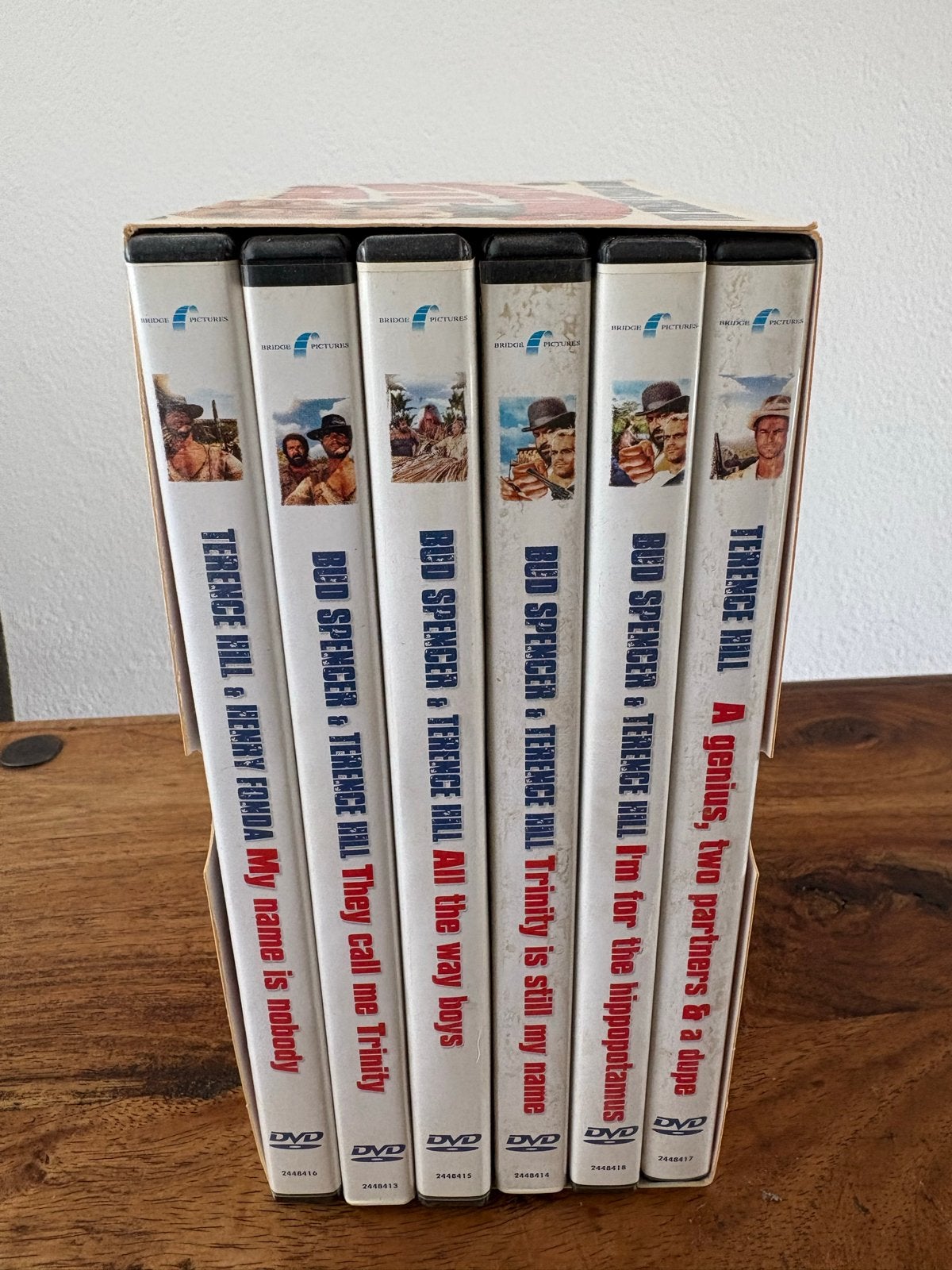 Bud Spencer & Terence Hill Collectors Box - 6 DVD's, Cd's en Dvd's, Ophalen, Nederlands, Zo goed als nieuw, Italiaans