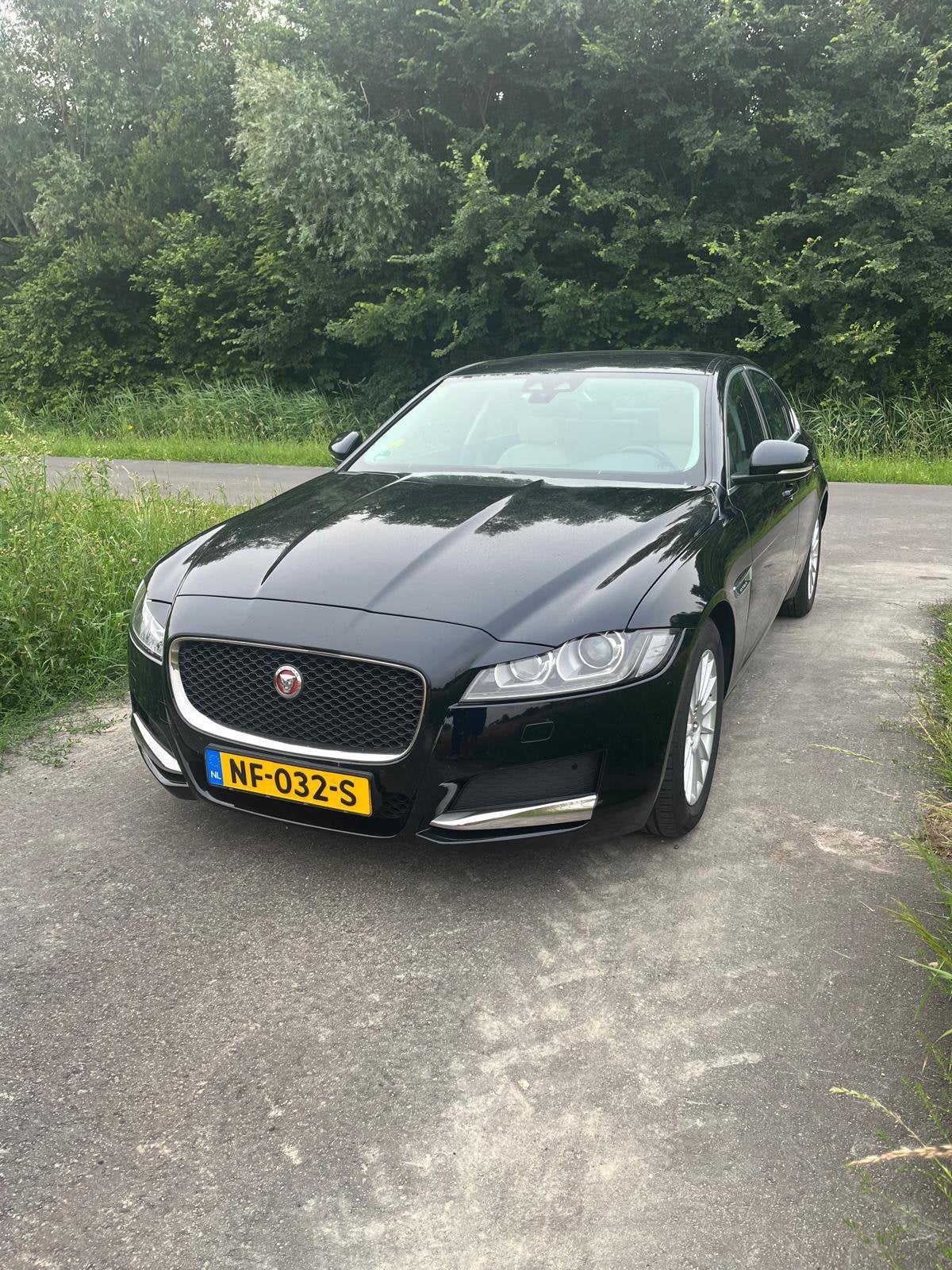 Jaguar XF 2.0 E-performance 163pk Aut 2017 Zwart, Automaat, Achterwielaandrijving, 4 cilinders, 24 km/l