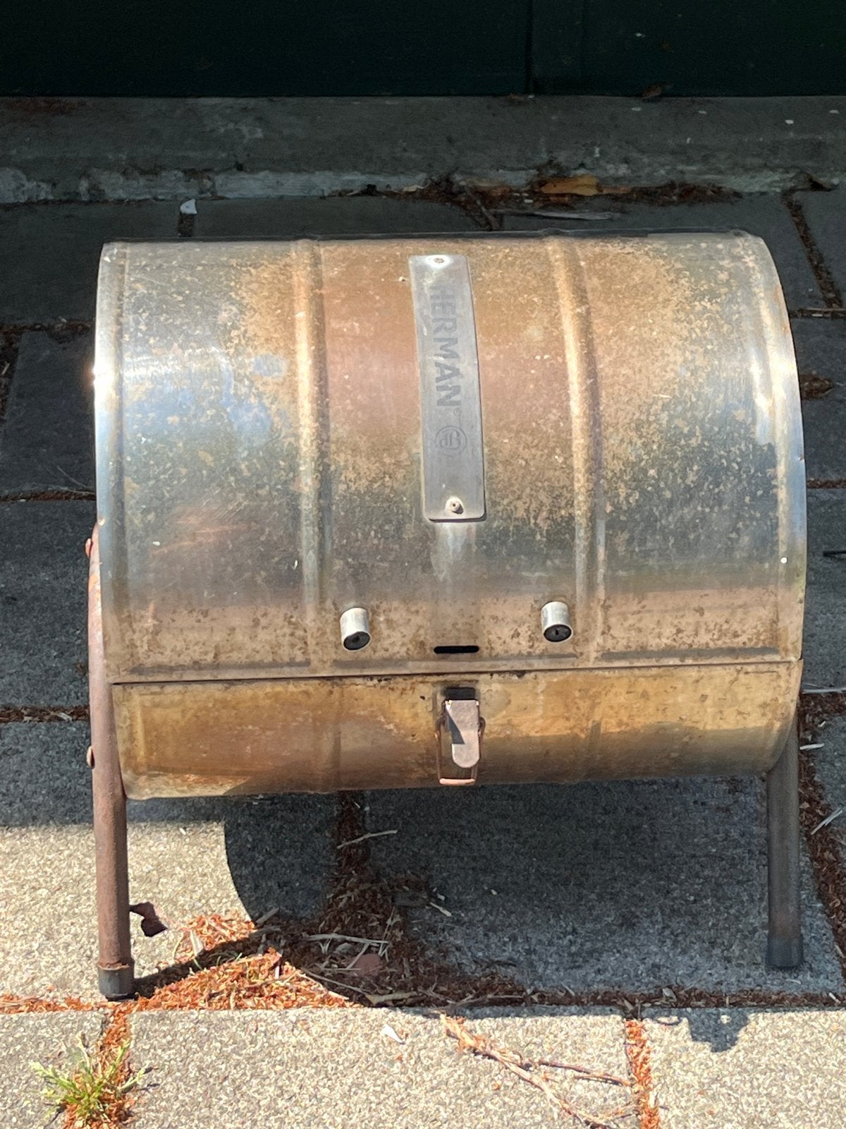 Herman Barbecue - Compact en Draagbaar, Ophalen, Gebruikt