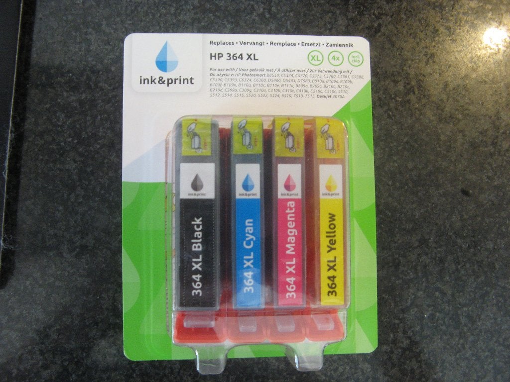Cartridges HP 364 XL, Computers en Software, Printerbenodigdheden, Ophalen of Verzenden, Nieuw, Cartridge, Canon, HP, Huismerk
