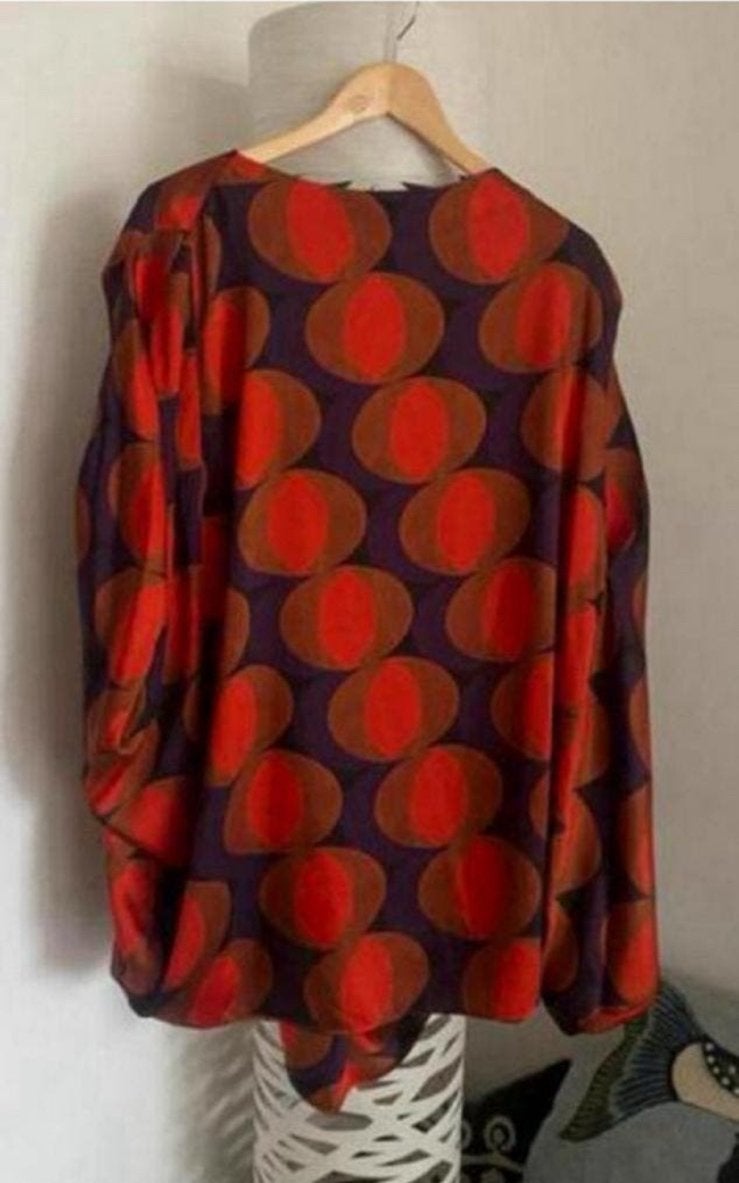 Zara blouse blouse M nieuwstaat, Kleding | Dames, Ophalen of Verzenden, Zo goed als nieuw, Maat 38/40 (M), Oranje