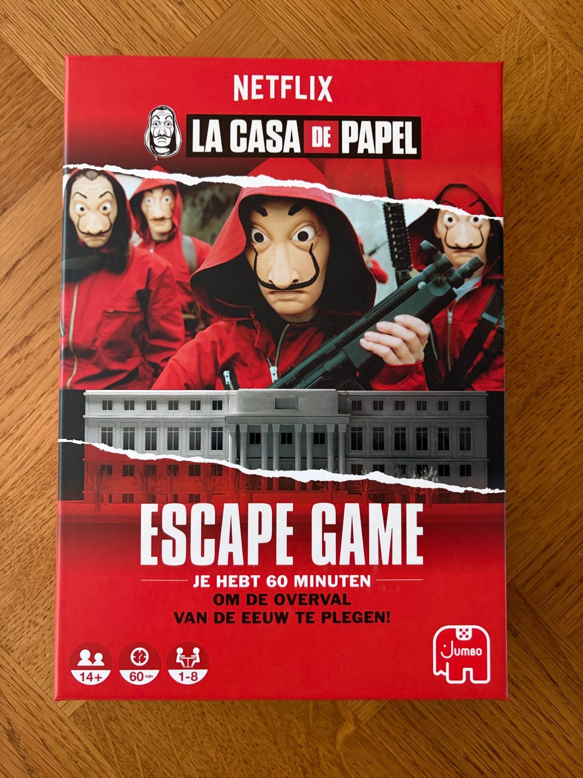 La Casa de Papel Escape Game, Een of twee spelers, Ophalen of Verzenden, Gebruikt