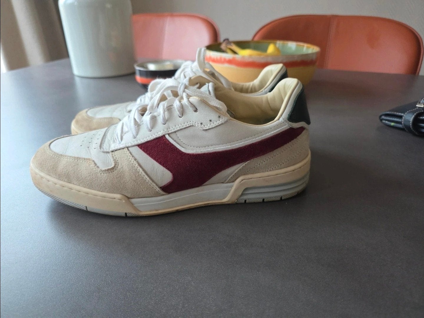 Pantofola d'Oro Leren Sneakers Maat 42, Overige kleuren, Ophalen of Verzenden, Pantofola d'Oro, Sneakers of Gympen