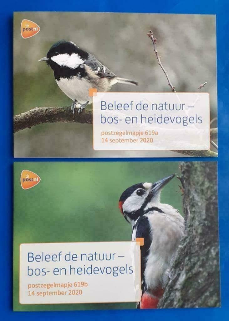 Postzegelmapje 637 A&B Beleef de Natuur landgoed Haarzuilens, Postzegels en Munten, Postzegels | Nederland, Ophalen of Verzenden