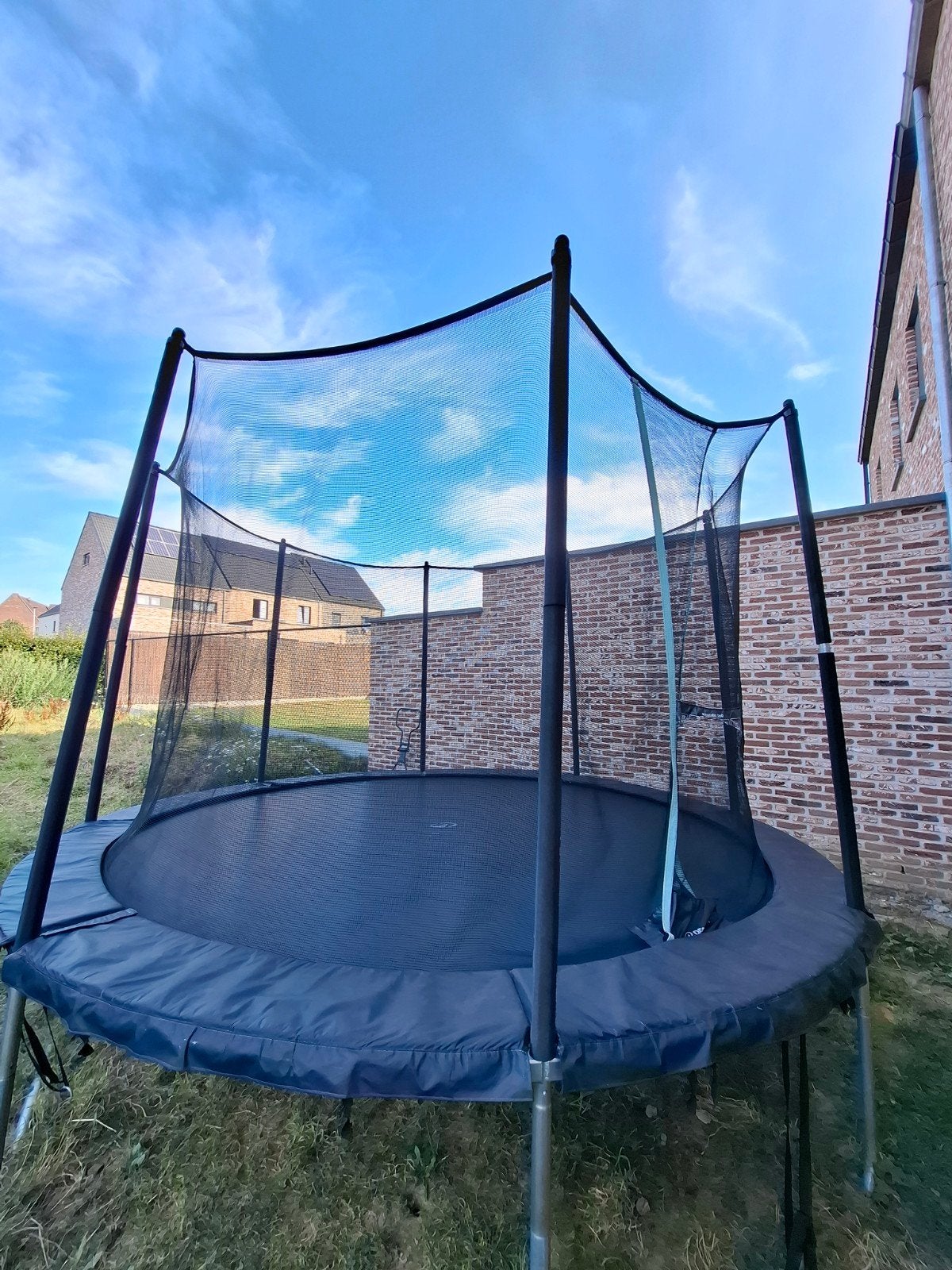 Trampoline met veiligheidsnet - Zo goed als nieuw, Ophalen, Zo goed als nieuw