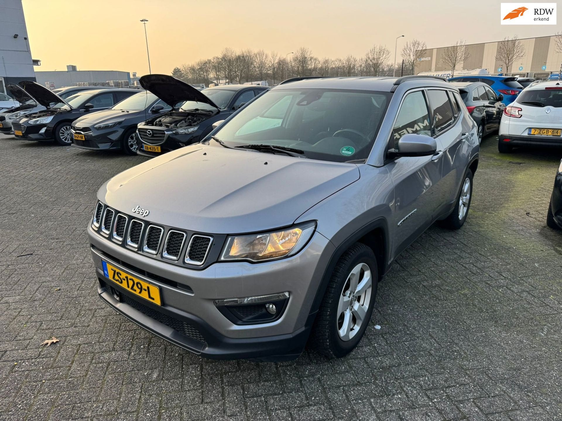 Jeep Compass 1.4 MultiAir Longitude, Auto's, Voorwielaandrijving, 450 kg, Gebruikt, Euro 6