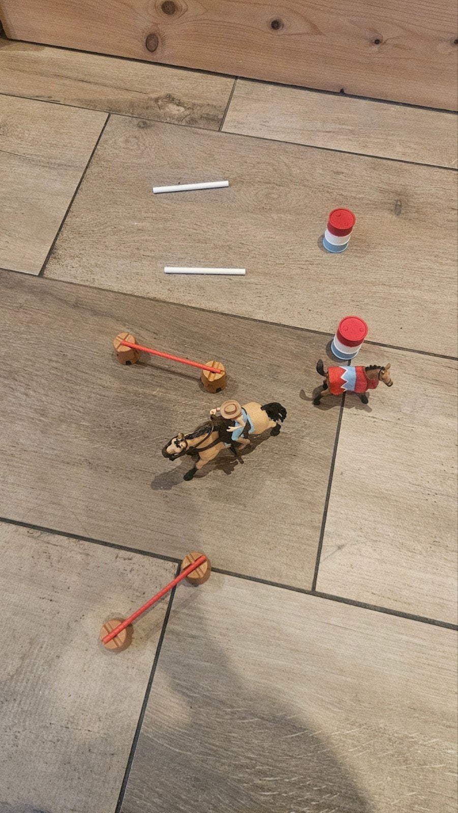 Schleich Hannah's Western Set - Paard en Ruiter, Ophalen, Zo goed als nieuw