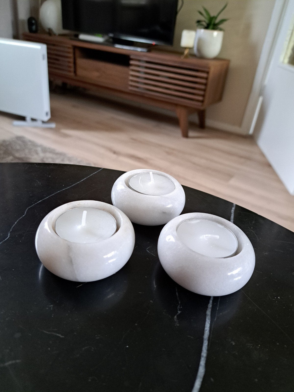 marmeren thee lichtjes, Ophalen of Verzenden