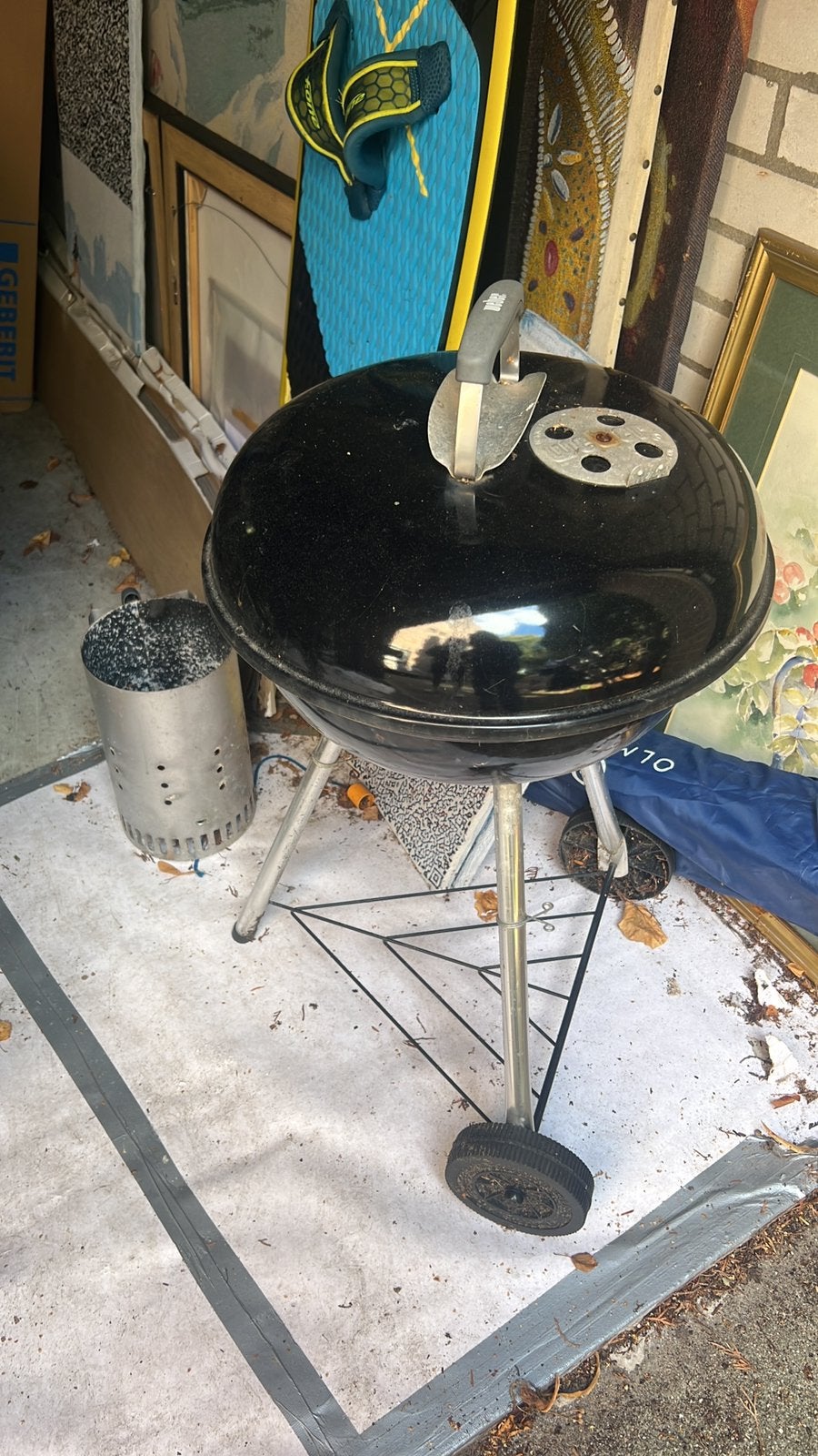 Gratis Weber barbeque