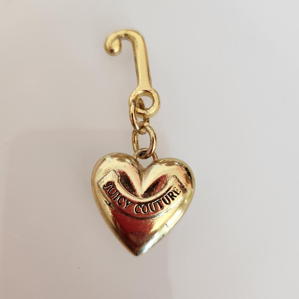 Gouden Juicy Couture Bedel Hartje, Ophalen of Verzenden, Zo goed als nieuw, Goud, Overige merken