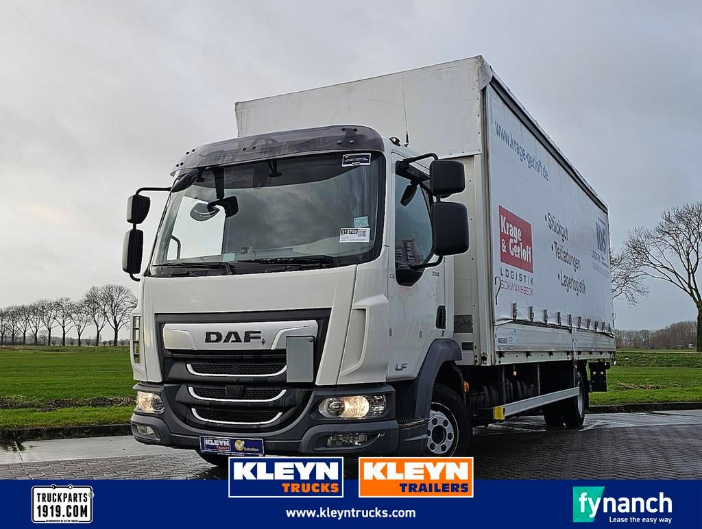 DAF LF 210 7.49t airco lift, Auto's, Vrachtwagens, Automaat, Wit, Bedrijf, Diesel