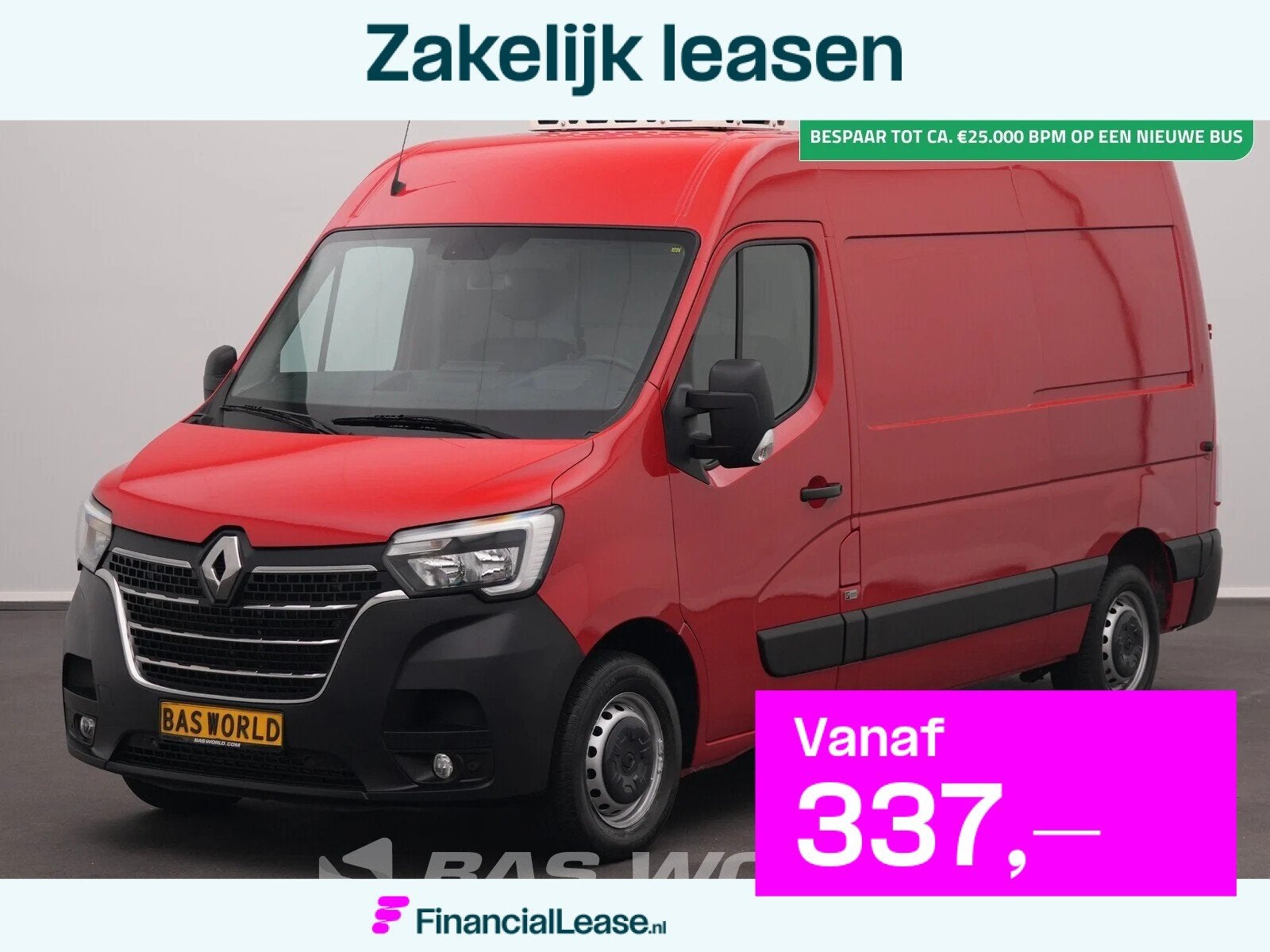 Renault Master 135PK Koelwagen L2H2 Carrier Citimax 400 LED, Gebruikt, Euro 6, 4 cilinders, Renault