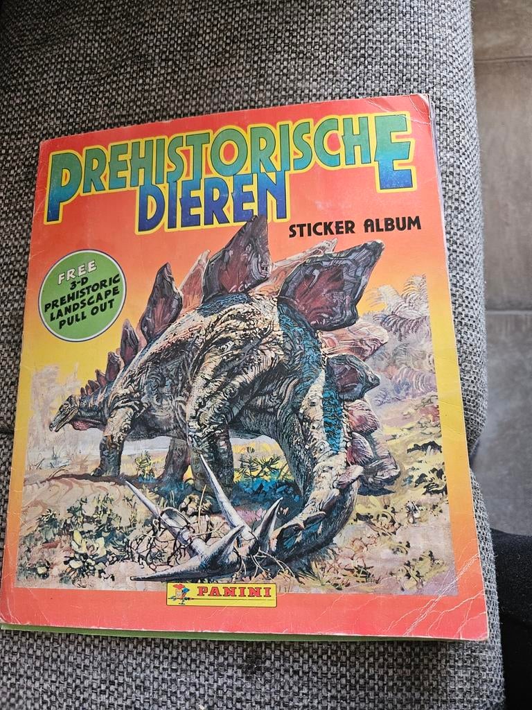 Panini Prehistorische Dieren Sticker Album, Boeken, Ophalen of Verzenden