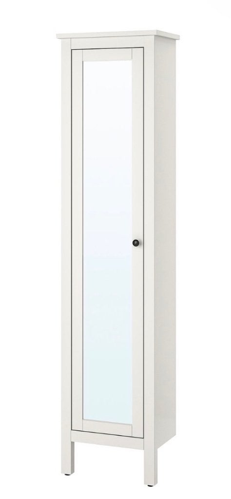 Ikea Hemnes hoge kast met spiegel, Ophalen, Gebruikt