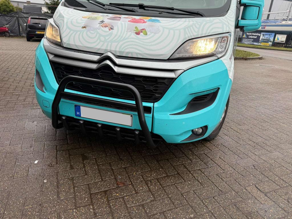 Fiat Ducato Peugeot Boxer Citroen Jumper Bullbar Zwart