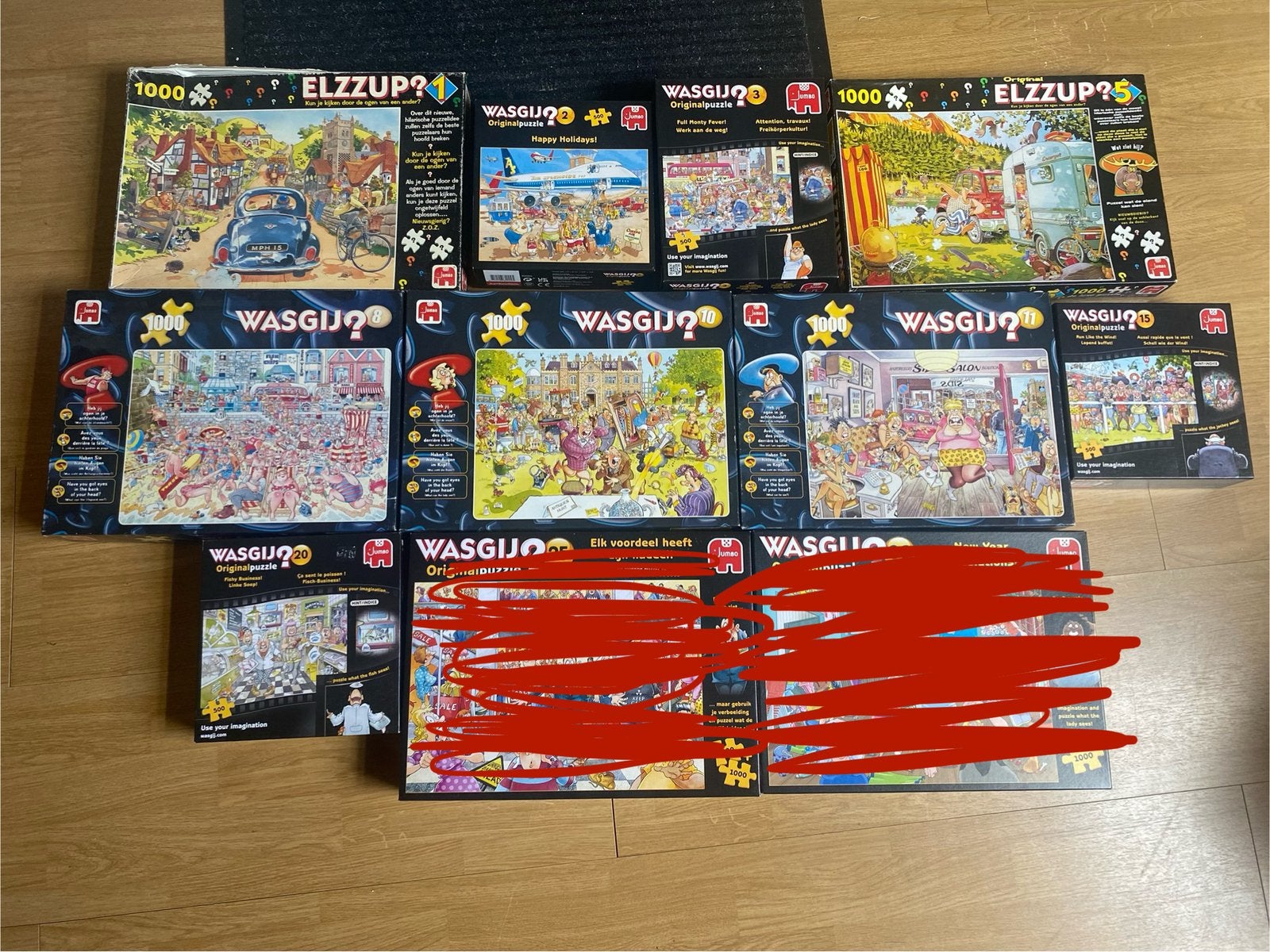 Wasgij puzzels, Ophalen of Verzenden, Gebruikt