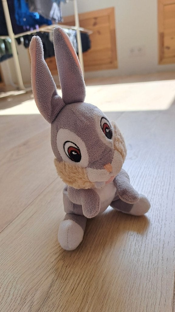 Stamper knuffel, Kinderen en Baby's, Gebruikt, Overige merken, Disney, Grijs