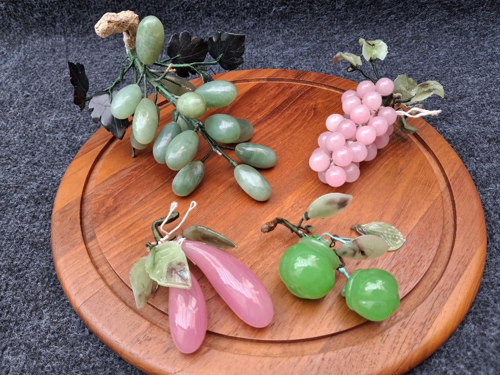 Vintage art deco sierfruit in edelsteen, Ophalen, Zo goed als nieuw