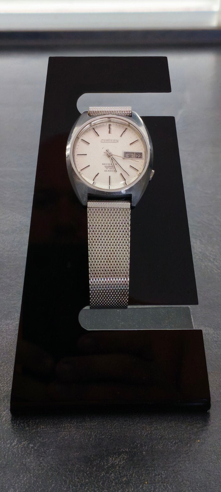 Unieke Vintage Citizen Automatic "Parawater" (Jaren '70), Staal, Met bandje, Polshorloge, Citizen