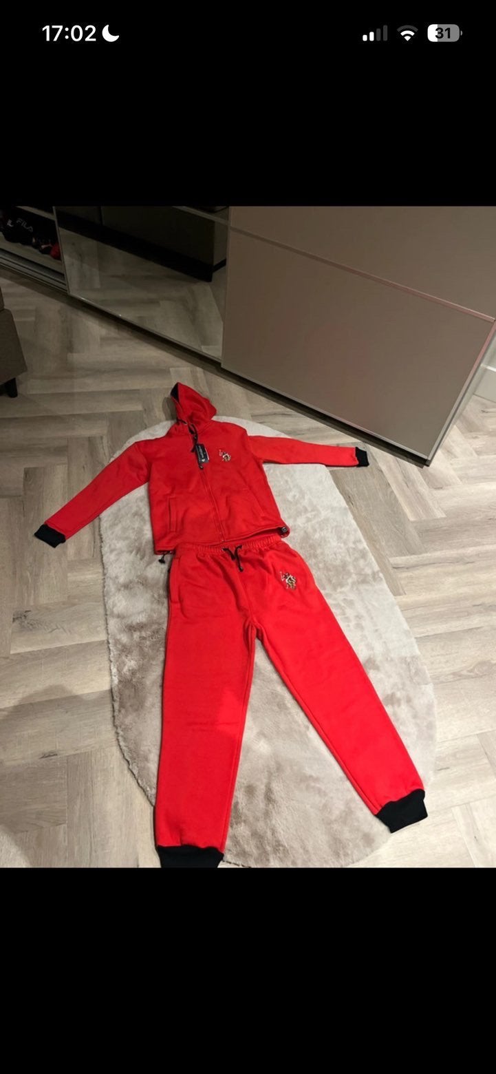 Ralph lauren trainingspak nieuw, Ophalen, Nieuw, Maat 36 (S), Rood