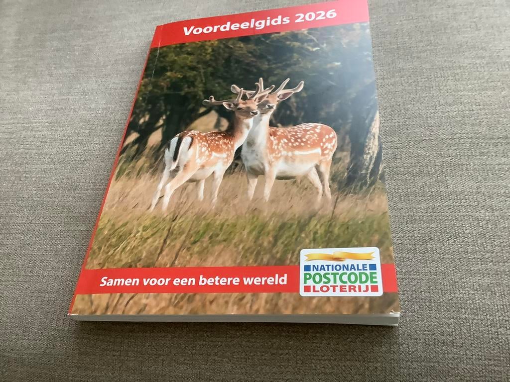Voordeelgids 2026 Nationale Postcode Loterij, Ophalen, Nieuw, Overige typen