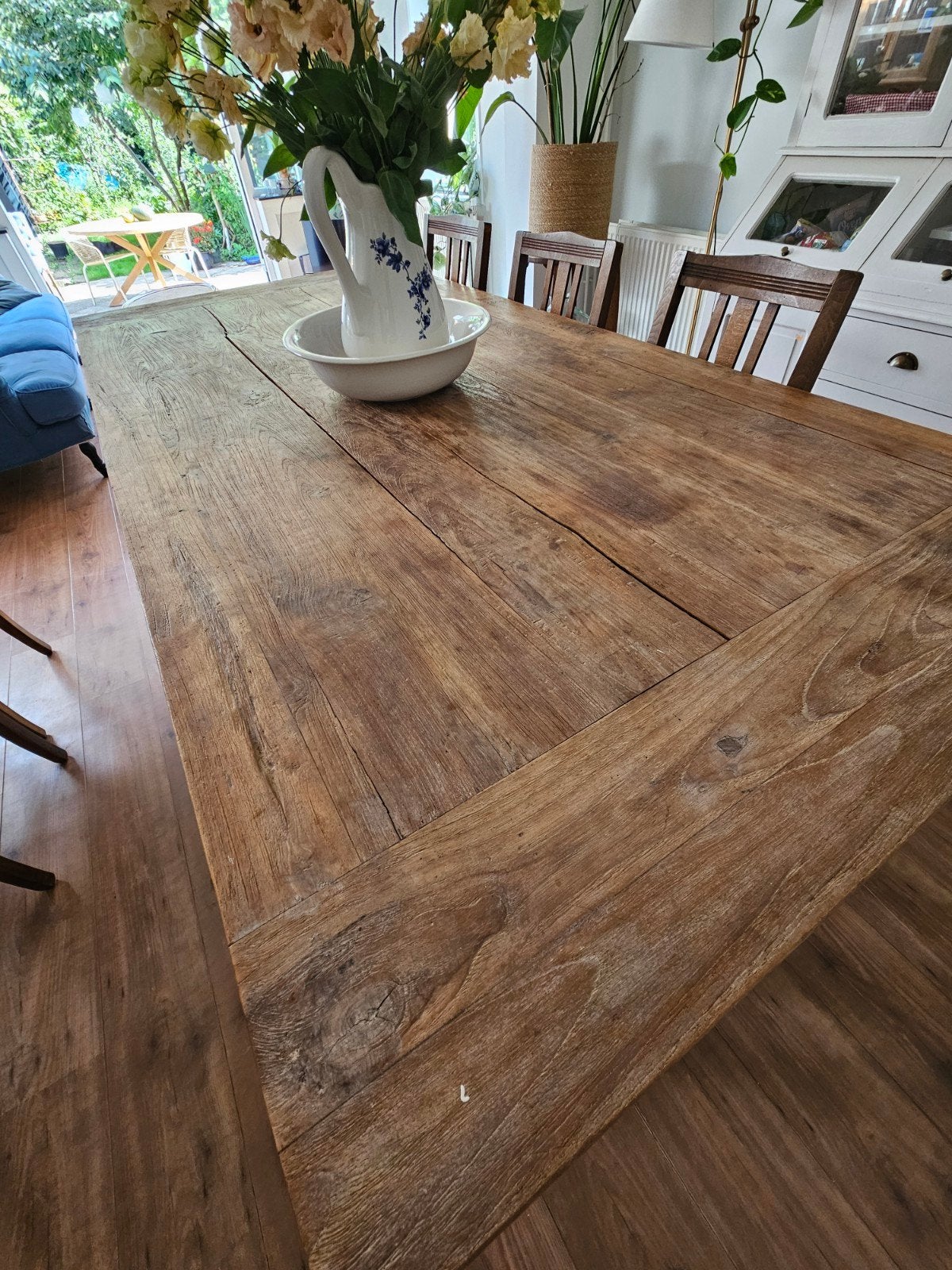 Foto 8 van Hele mooie, grote, landelijke eettafel