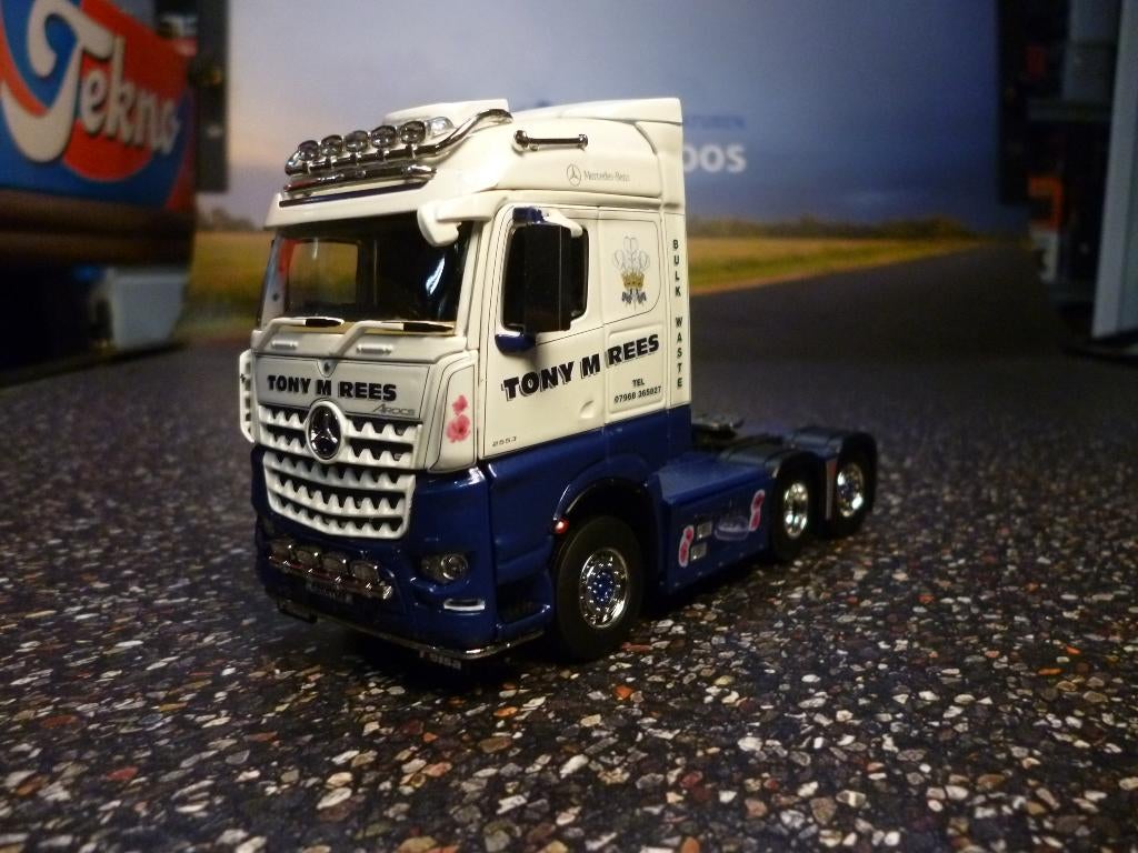 IMC Mercedes Arocs Tony M. Rees, Hobby en Vrije tijd, Modelauto's | 1:50, Ophalen of Verzenden, Nieuw, Bus of Vrachtwagen, Overige merken
