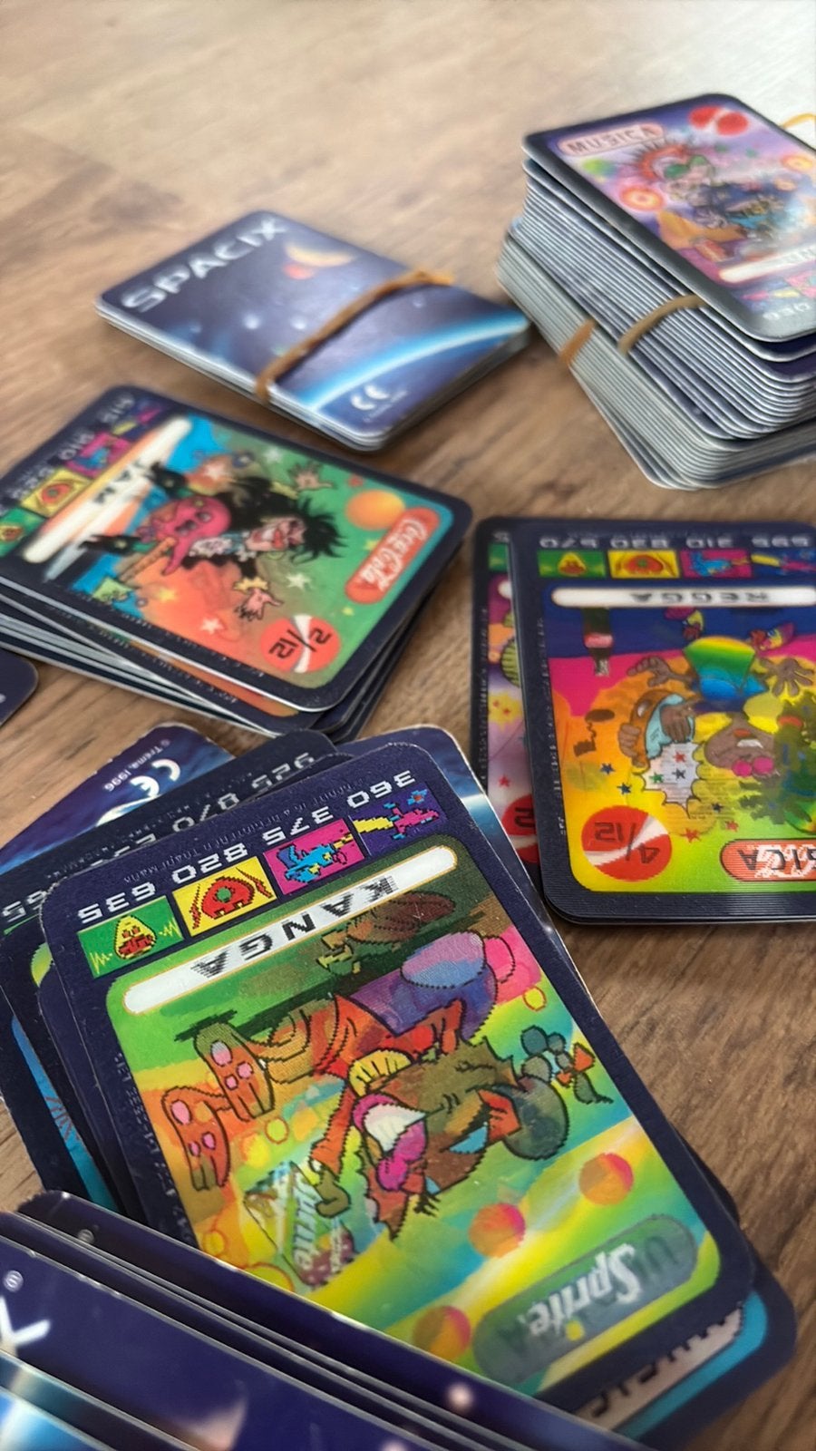 Spacix cards hele tas vol, Verzamelen, Ophalen of Verzenden