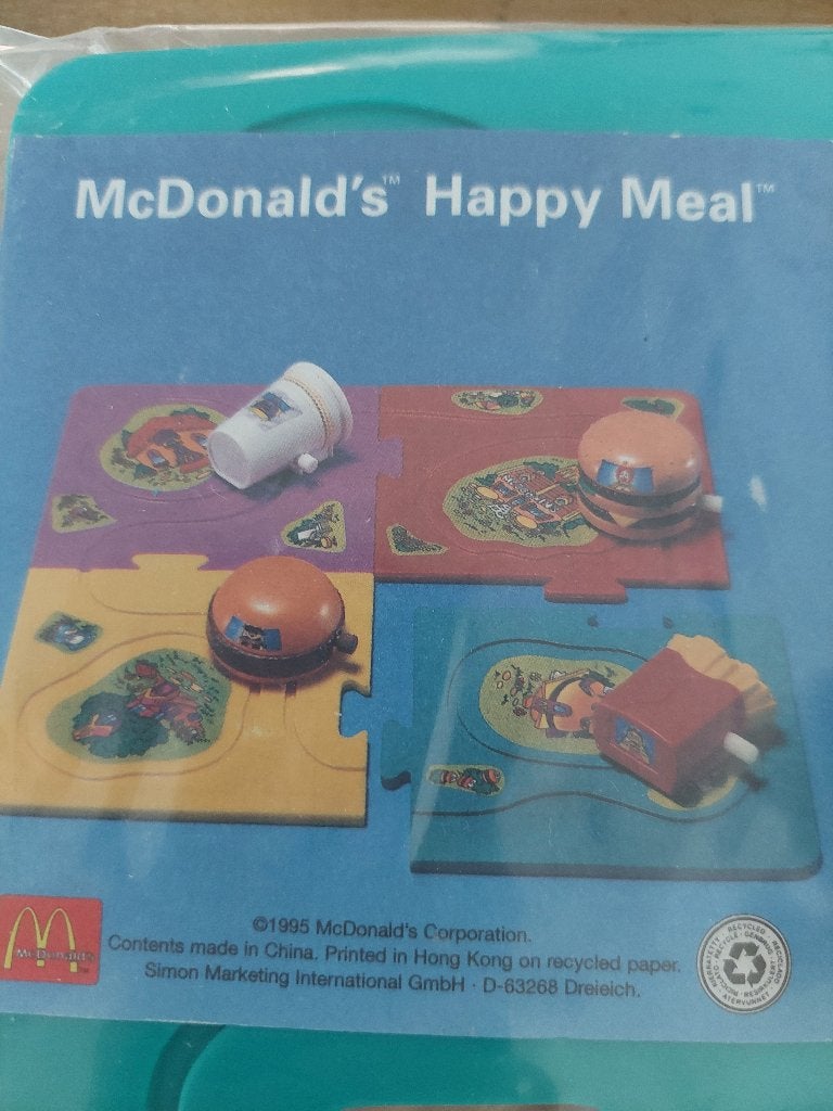 Vintage McDonalds Happy Meal: Puzzle Track Nieuw, Verzamelen, McDonalds, Nieuw, McDonalds, McDonalds