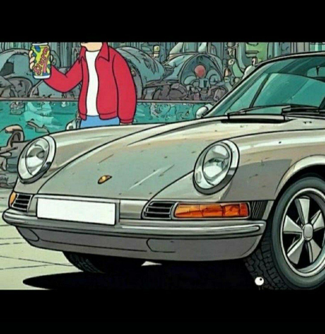 Manuel Weindorf - Porsche 911 Print Limited Kunst Pop Art, Antiek en Kunst, Kunst | Schilderijen | Modern, Ophalen of Verzenden