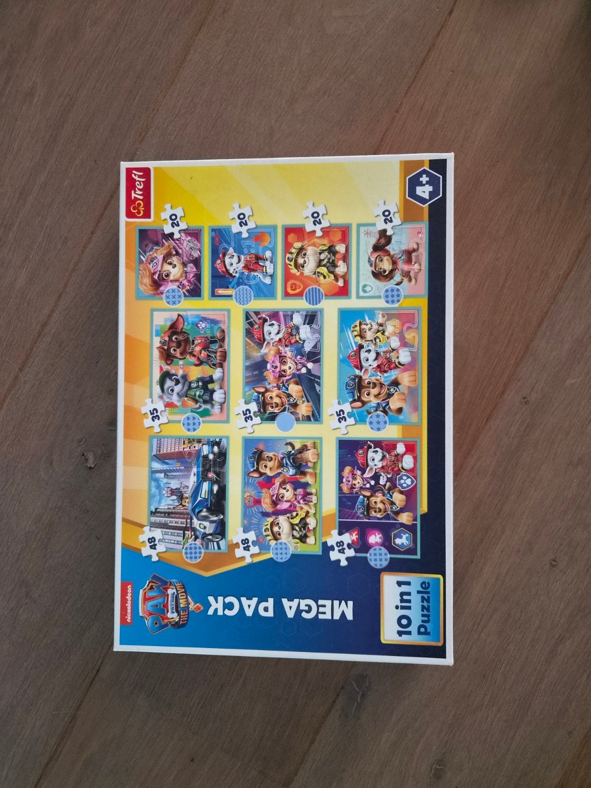 Paw Patrol Puzzels Mega Pack - 10 in 1, Ophalen, Meer dan 50 stukjes, Nieuw, 4 tot 6 jaar