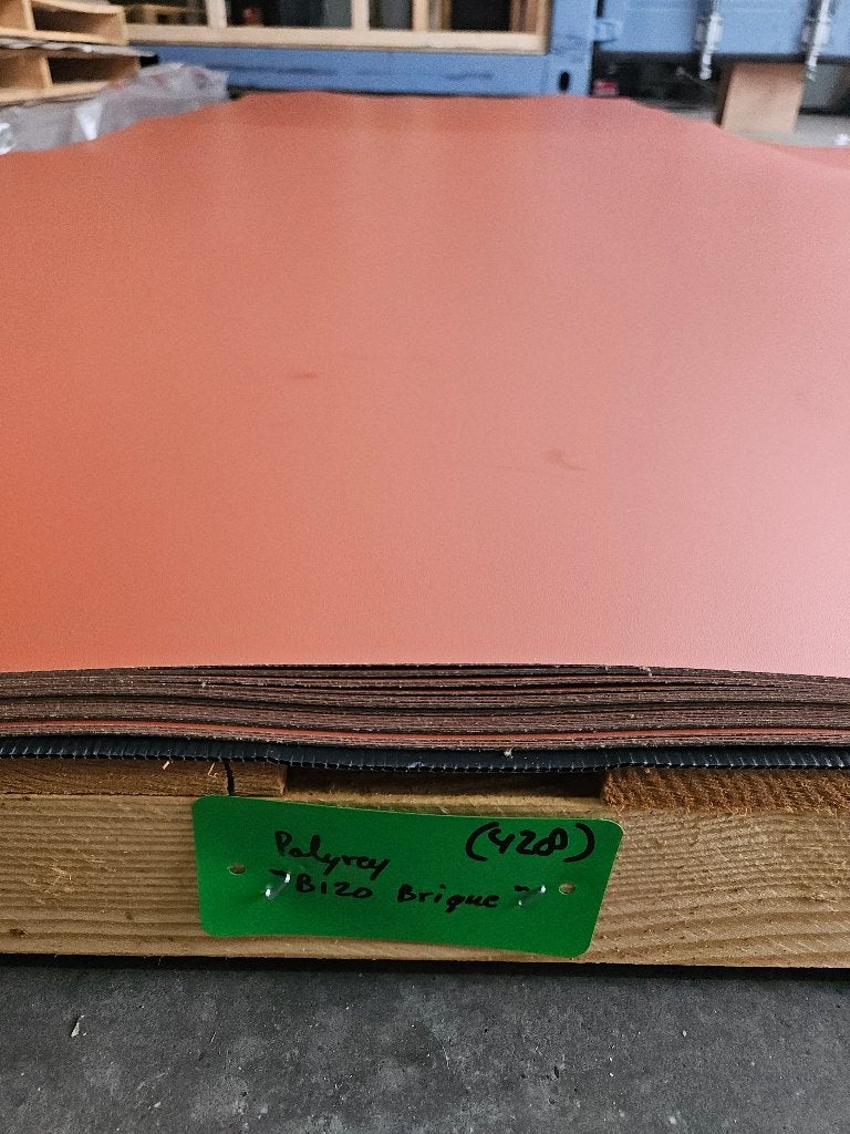 Polyrey HPL fineer platen B120 Brique 307x132cm ( 428 ), Doe-het-zelf en Verbouw, Platen en Panelen, Ophalen, HPL, Nieuw, Nb