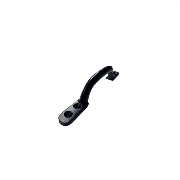 Nieuwe smalle zwarte gietijzeren handgreep 15,5 cm, Ophalen of Verzenden, Nieuw, 25 tot 50 cm, Minder dan 100 cm