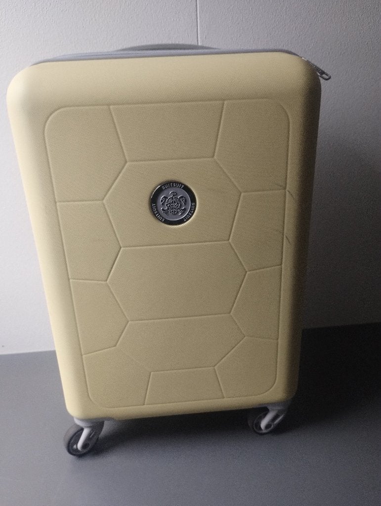 Suitsuit koffer trolley, handbagage, Ophalen, Gebruikt, 50 tot 60 cm, Hard kunststof