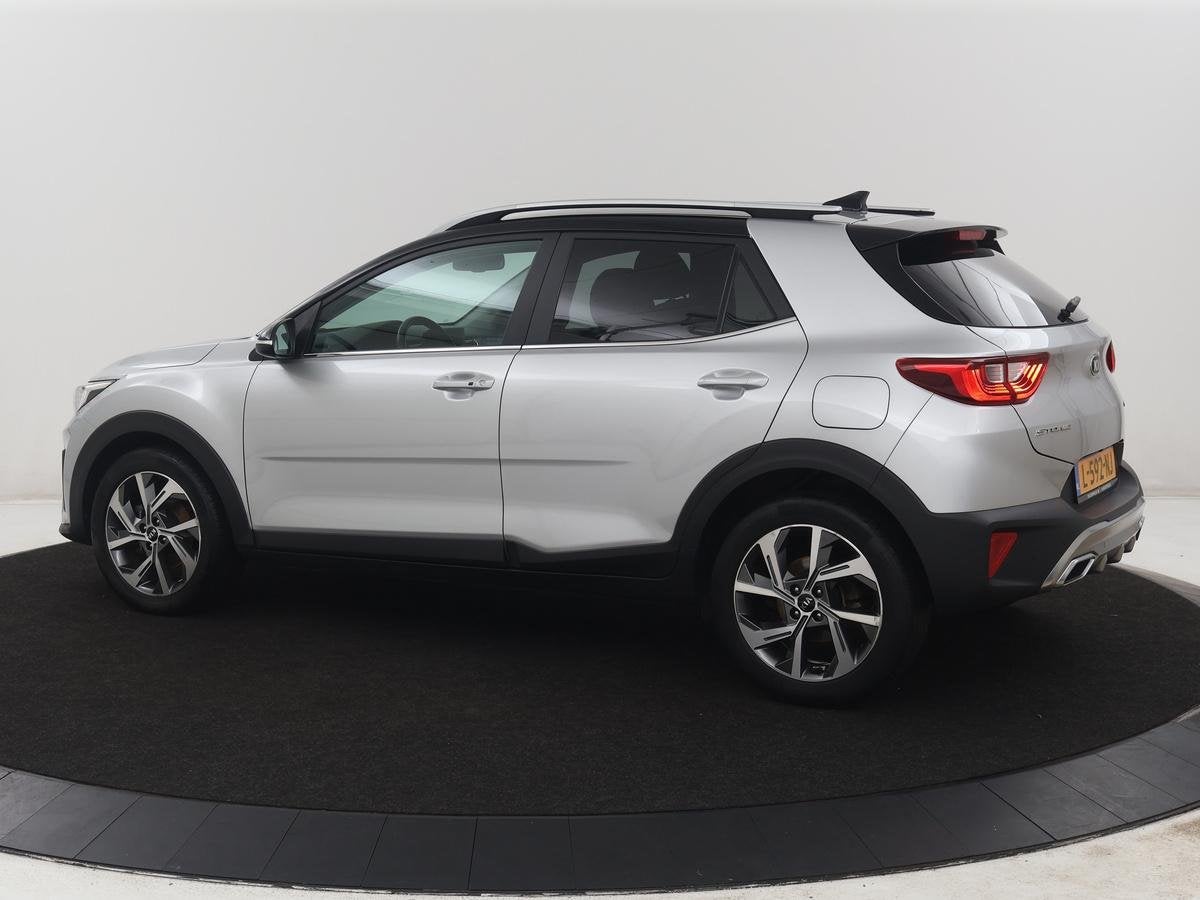 Kia Stonic 1.0 T-GDi MHEV GT-Line | Half leder | Cruise cont, Voorwielaandrijving, Gebruikt, Euro 6, Leder en Stof