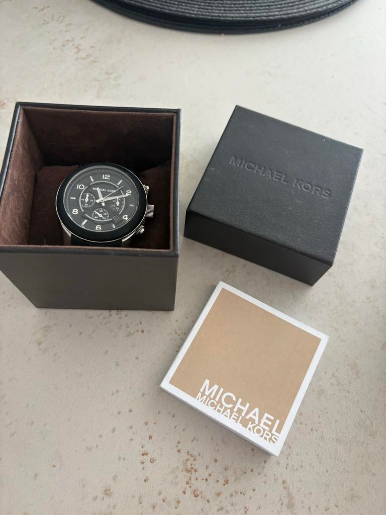 Michael Kors horloge MK8107, Sieraden, Tassen en Uiterlijk, Horloges | Heren, Overige merken, Gebruikt, Staal, Polshorloge