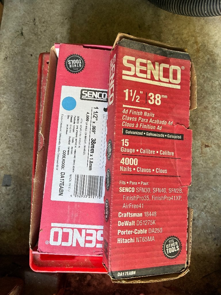 SENCO SFN30 spijkerpistool –  inclusief 30.000 spijkers, Ophalen, Zo goed als nieuw