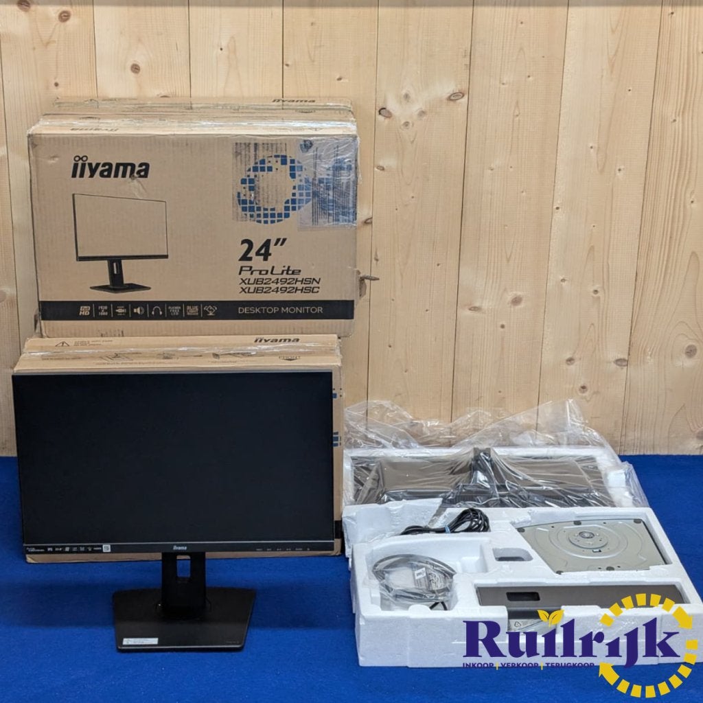 Iiyama XUB2492hsn 24 inch FullHD 75Hz USB C 65W monitor - A+, Iiyama, Zo goed als nieuw, Support@iiyama.com, Iiyama International
3rd Floor, 44-45 Great Marlborough Street
London W1F 7JL
United Kingdom