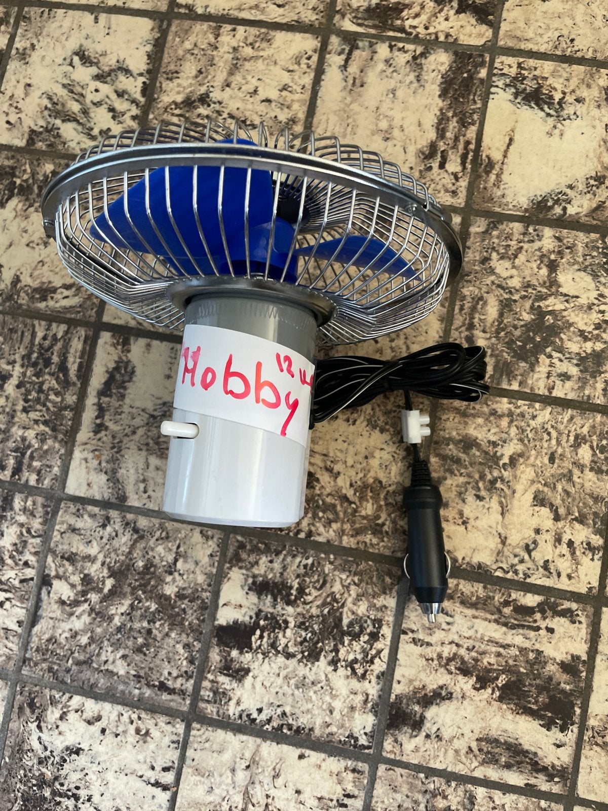 Hobby ventilator 12 volt, Ophalen of Verzenden, Zo goed als nieuw, Overige