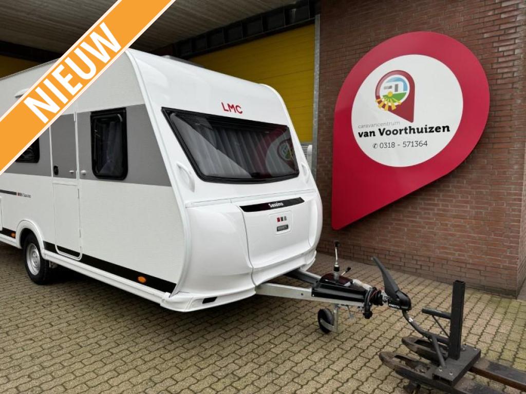 LMC Sassino 460 E, Caravans en Kamperen, Caravans, Standaardzit, Bedrijf, 5 tot 6 meter, LMC en Münsterland