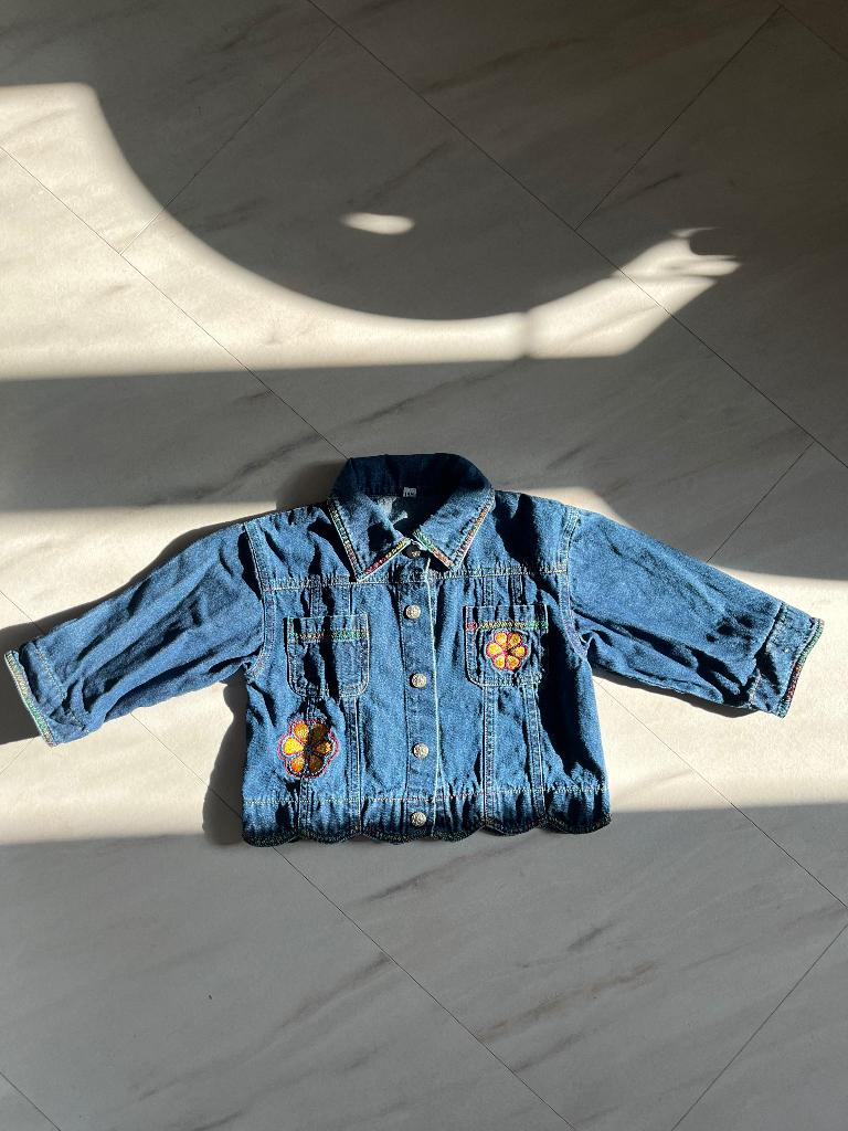 Mini hippy spijkerjasje maat 80, Ophalen of Verzenden, Gebruikt, Meisje, Jasje
