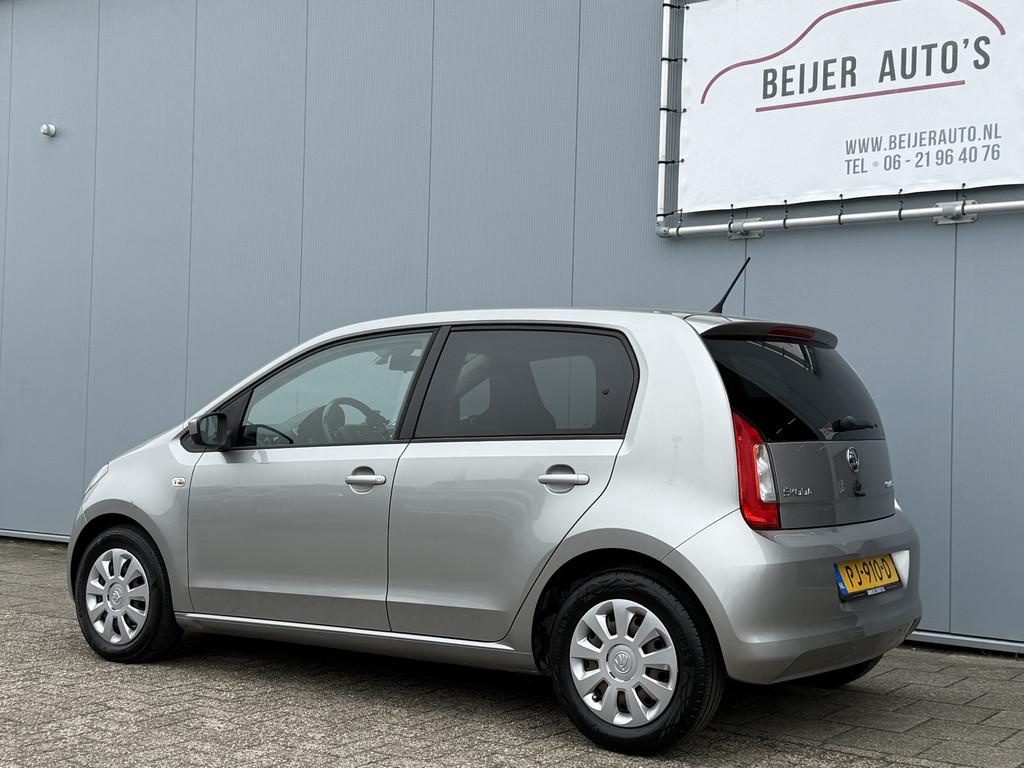 Skoda Citigo 1.0 Greentech Ambition Airco/Cruise/Bluetooth., Auto's, Skoda, Voorwielaandrijving, Gebruikt, Euro 6, 60 pk