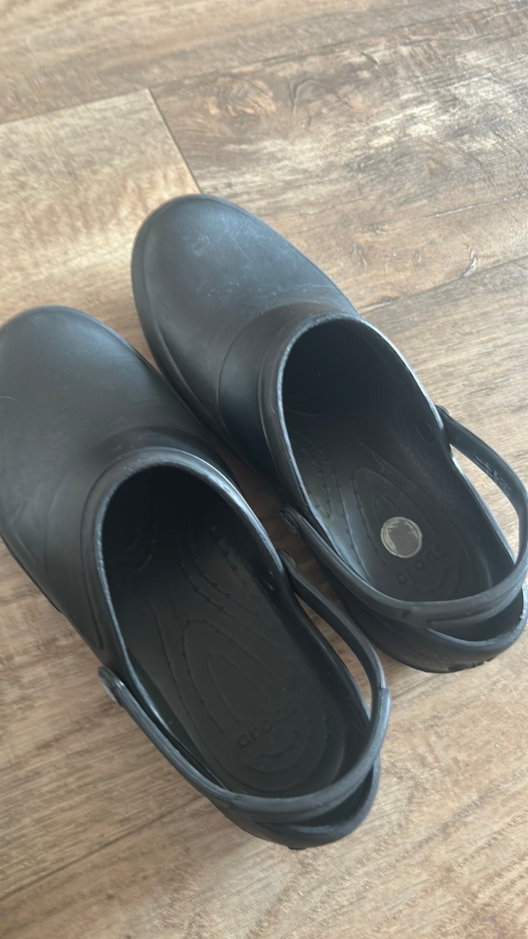 Zwarte Crocs Bistro Clogs - Maat 38/39, Kleding | Dames, Schoenen, Zo goed als nieuw, Instappers, Zwart, Ophalen of Verzenden