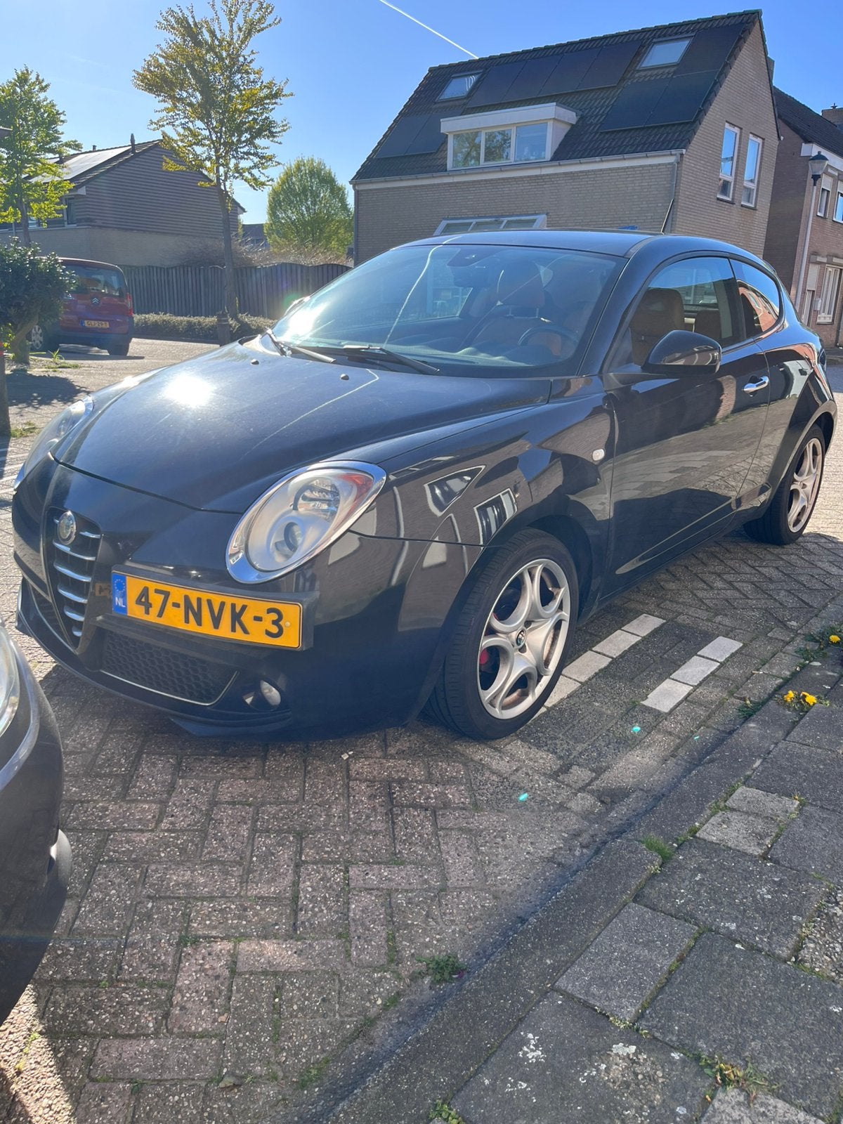 Alfa Romeo MiTo 1.4 16V 77KW Multi AIR 2010 Zwart, Voorwielaandrijving, 4 cilinders, Origineel Nederlands, Handgeschakeld