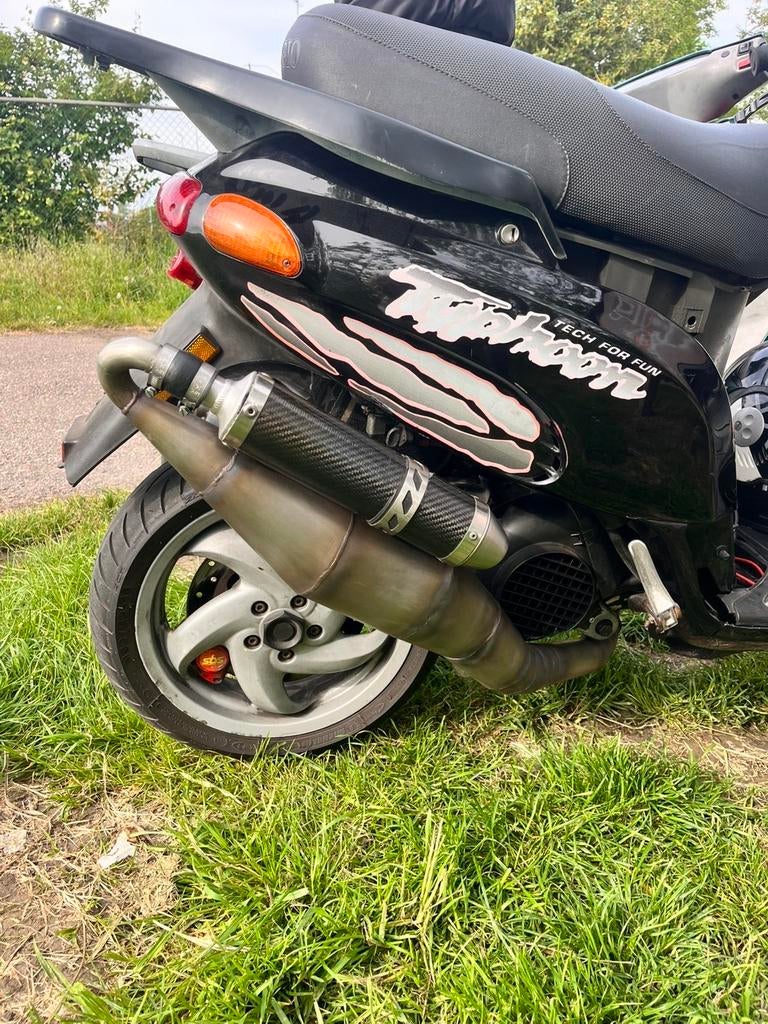 Pipe design gilera piaggio 125-180cc, Ophalen of Verzenden, Zo goed als nieuw, Uitlaat, Piaggio