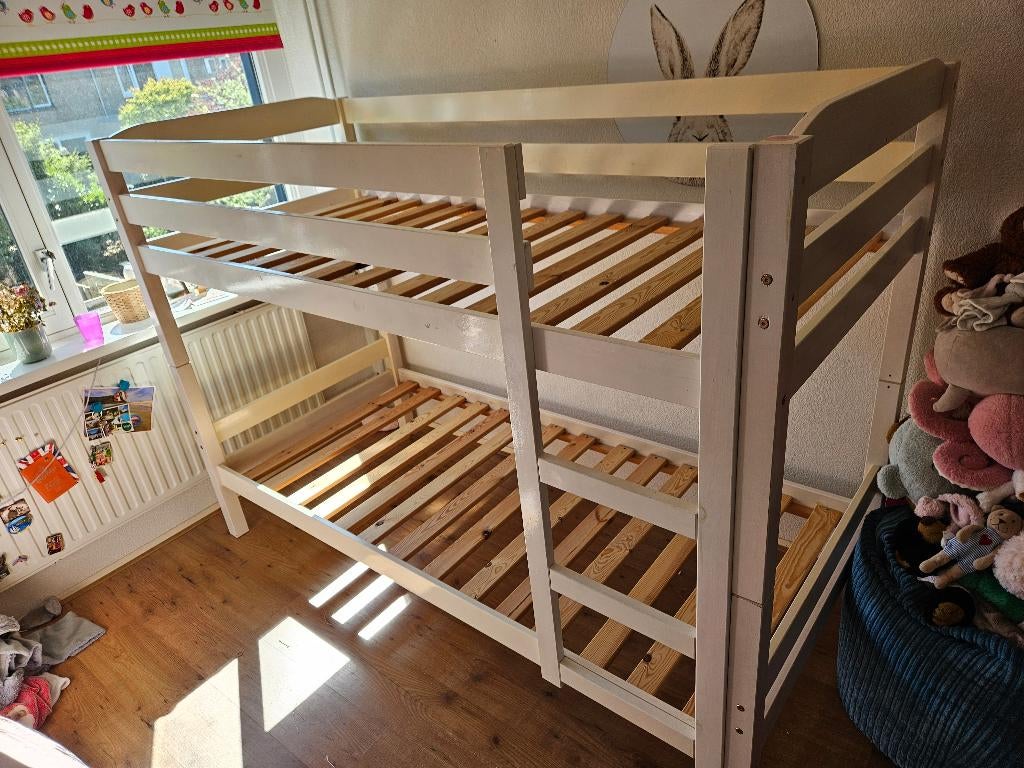Mooi stapelbed mydal, nu voor maar 120 euro!, Huis en Inrichting, Slaapkamer | Stapelbedden en Hoogslapers, Ophalen, 90 cm, Tweepersoons