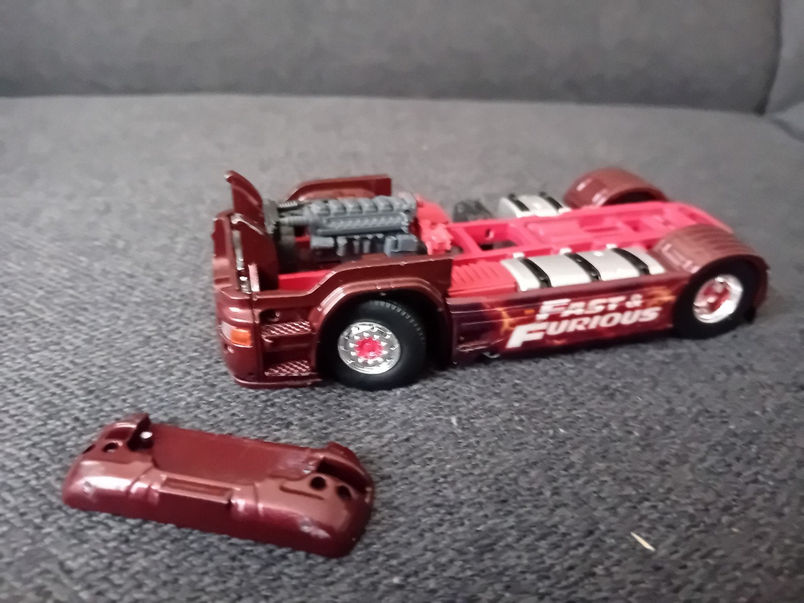 1/50 Onderstel Beau, Hobby en Vrije tijd, Modelauto's | 1:50, Ophalen of Verzenden, Gebruikt, Bus of Vrachtwagen, Tekno