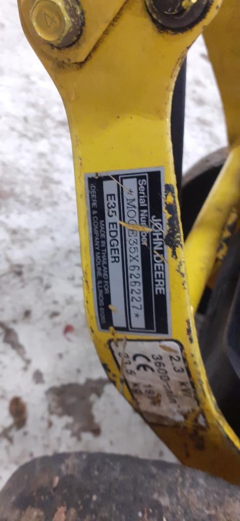 John deere kantensnijder, Tuin en Terras, Benzine, Gebruikt, 10 tot 30 cm, Ophalen