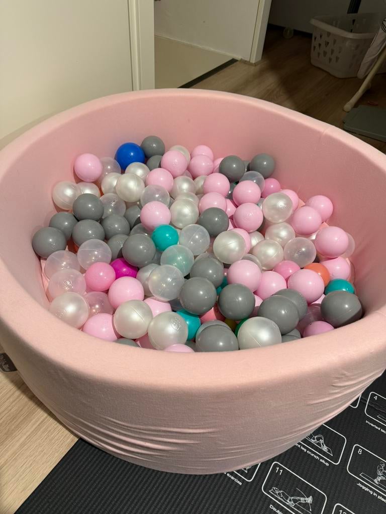 Ballenbak met ballen, Kinderen en Baby's, Speelgoed | Buiten | Los speelgoed, Ophalen, Zo goed als nieuw