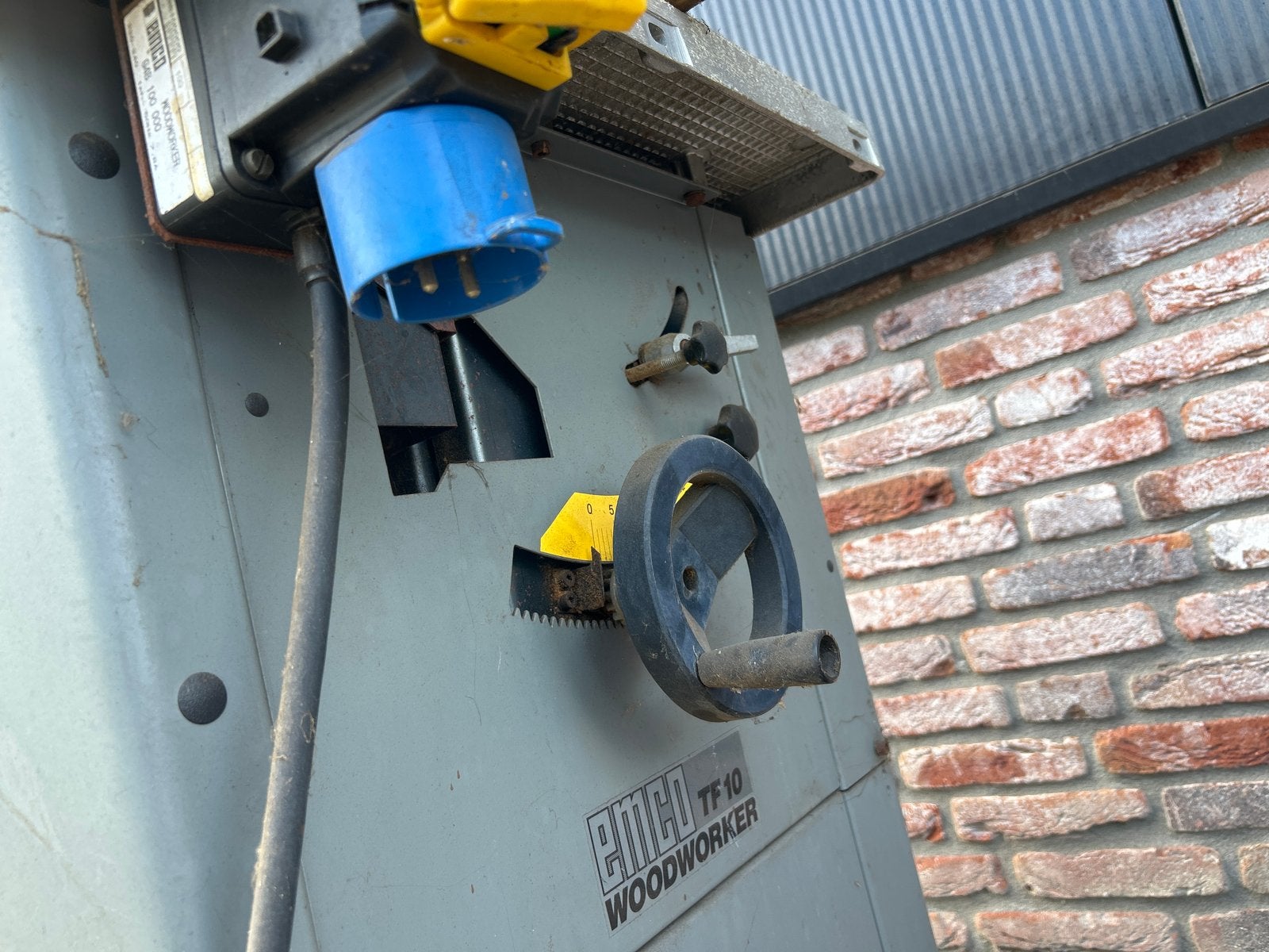 Emco TF10 Woodworker Bovenfrees, Ophalen of Verzenden, Gebruikt, Elektrisch, Bovenfrees